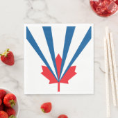 Vlag van Vaughan (Ontario, Canada) Servet (Insitu)