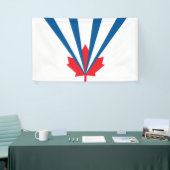 Vlag van Vaughan (Ontario, Canada) Spandoek (Beurs)