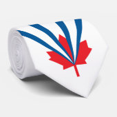 Vlag van Vaughan (Ontario, Canada) Stropdas (Opgerold)