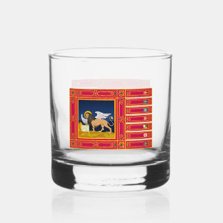Vlag van Veneto (Italiaanse regio) Whisky Glas