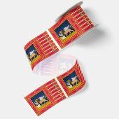 Vlag van Veneto (Italië) Satijnen Lint (Achterkant)