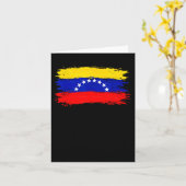 Vlag van Venezuela 2026 Libre Vrede Kaart (Gele Bloem)