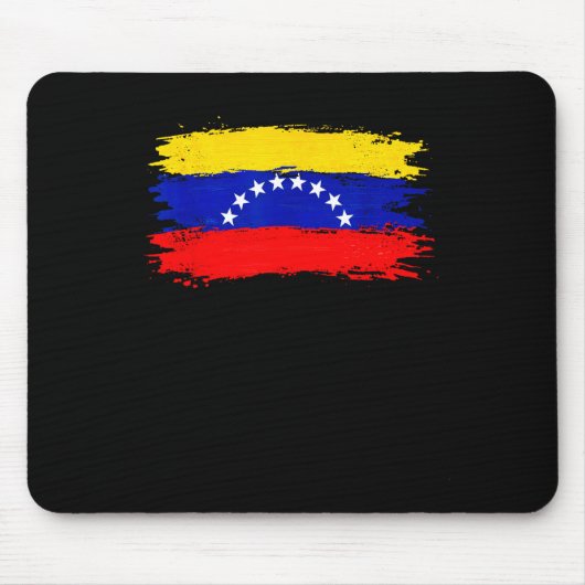 Vlag van Venezuela 2026 Libre Vrede  Muismat (Voorkant)