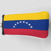 Vlag van Venezuela aangepaste golfputter headcover (Voorkant)
