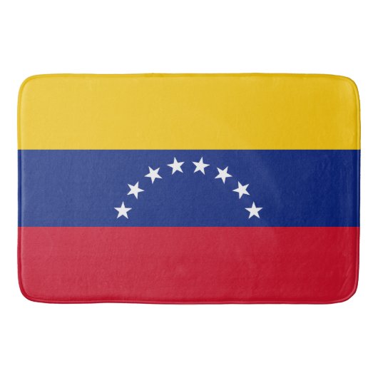 Vlag van Venezuela Badmat (Voorkant)