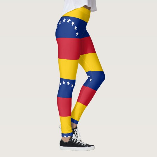 Vlag van Venezuela - Bandera Venezolana Leggings (Rechts)