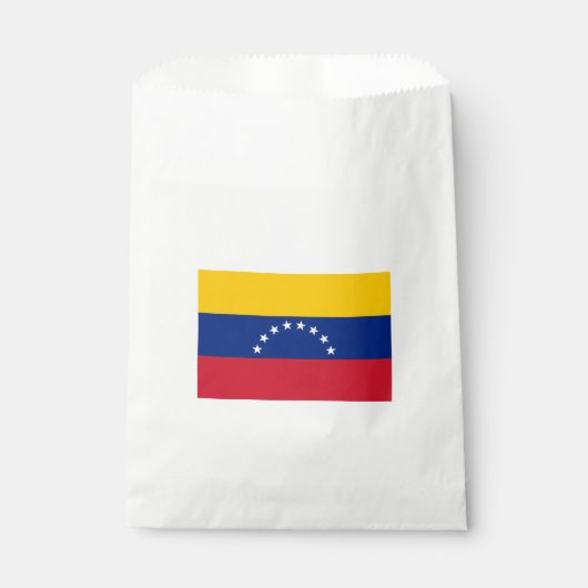 Vlag van Venezuela Bedankzakje (Voorkant)