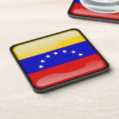 Vlag van Venezuela Bier Onderzetter (Linkerzijde)