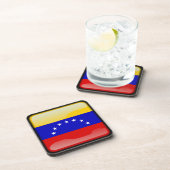 Vlag van Venezuela Bier Onderzetter (Rechterzijde)
