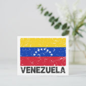  vlag van Venezuela Briefkaart (Staand voorkant)