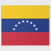 Vlag van Venezuela Cadeaupapier (Vlak)