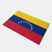 Vlag van Venezuela Deurmat (Schuin)