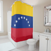 Vlag van Venezuela Douchegordijn (In situ)