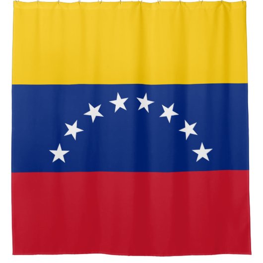 Vlag van Venezuela Douchegordijn (Voorkant)