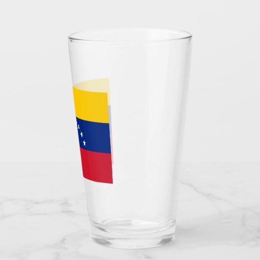 Vlag van Venezuela Glas (Links)
