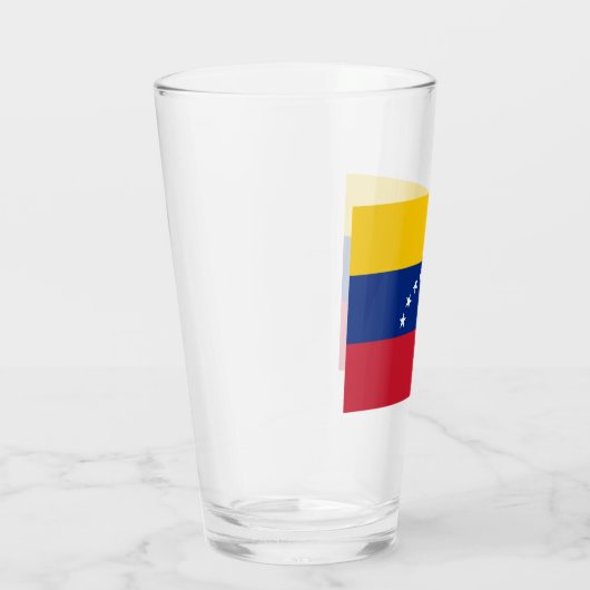 Vlag van Venezuela Glas (Rechts)