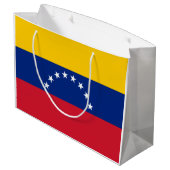 Vlag van Venezuela Groot Cadeauzakje (Achterkant Gekanteld)
