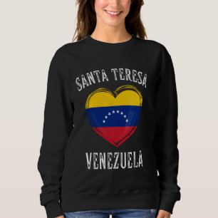 Vlag van Venezuela Hart Santa Teresa City Trui