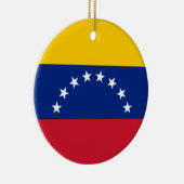 Vlag van Venezuela Keramisch Ornament (Rechts)