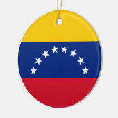 Vlag van Venezuela Keramisch Ornament (Links)