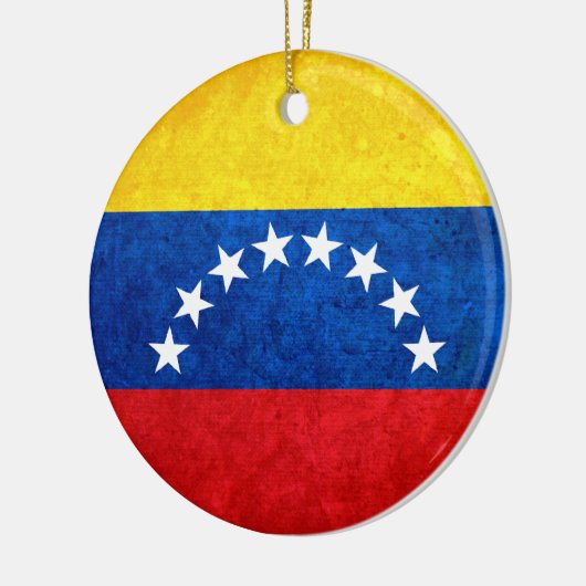 Vlag van Venezuela Keramisch Ornament (Links)