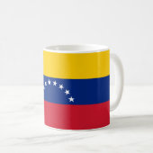Vlag van Venezuela Koffiemok (Voorkant rechts)