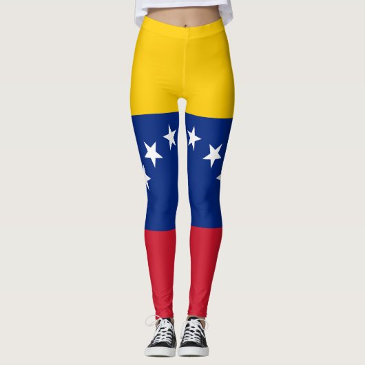 Vlag van Venezuela Leggings (Voorkant)