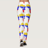 Vlag van venezuela leggings (Achterkant)