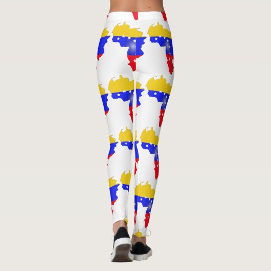 Vlag van venezuela leggings (Achterkant)