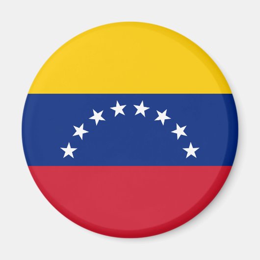 Vlag van Venezuela Magneet (Voorkant)