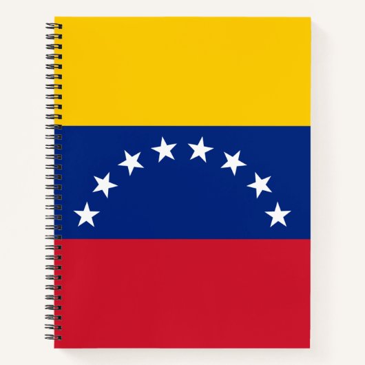 Vlag van Venezuela Notitieboek (Voorkant)