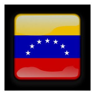 Vlag van Venezuela Perfect Poster