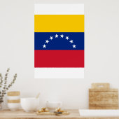 Vlag van Venezuela Poster (Keuken)