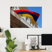 Vlag van Venezuela Poster (Thuiskantoor)