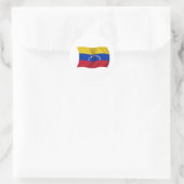 Vlag van Venezuela Ronde Sticker (Tas)