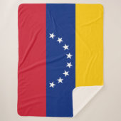 Vlag van Venezuela Sherpa Deken (Voorkant)