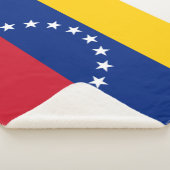 Vlag van Venezuela Sherpa Deken (3/4)