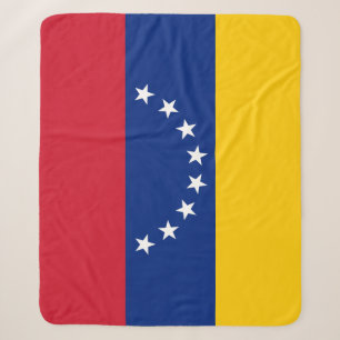 Vlag van Venezuela Sherpa Deken