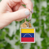 Vlag van Venezuela Sleutelhanger (Hand)