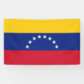 Vlag van Venezuela Spandoek (Horizontaal)