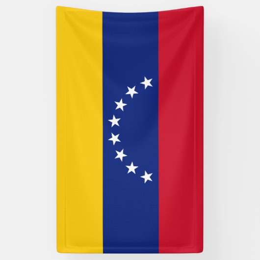 Vlag van Venezuela Spandoek (Verticaal)