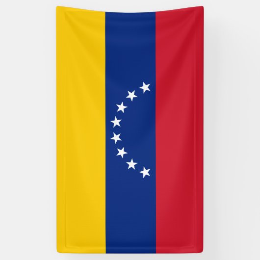 Vlag van Venezuela Spandoek (Verticaal)