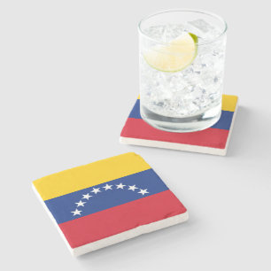 Vlag van Venezuela Stenen Onderzetter