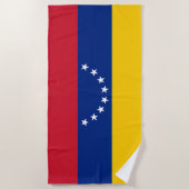 Vlag van Venezuela Strandlaken (Voorkant)