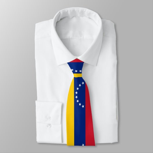 Vlag van Venezuela Stropdas (Gebonden)