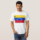 Vlag van Venezuela T-Shirt (Voorkant volledig)