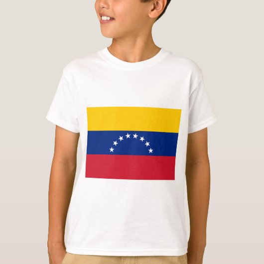 Vlag van Venezuela T-shirt (Voorkant)