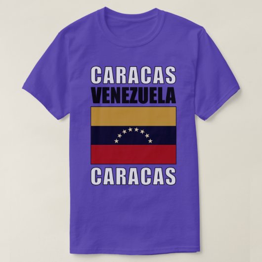 Vlag van Venezuela T-shirt (Design voorkant)