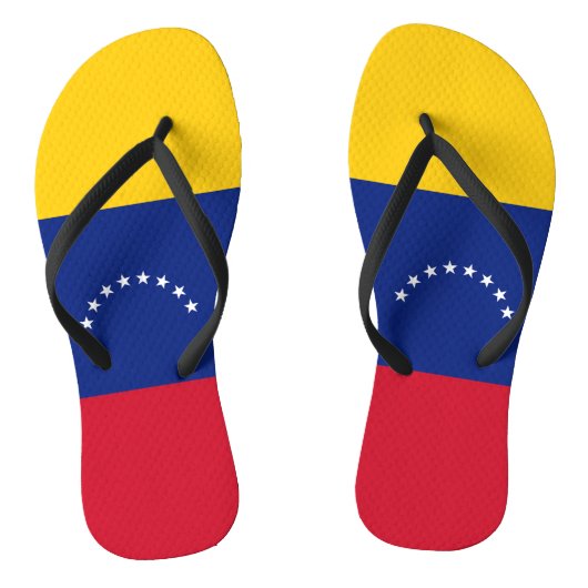 Vlag van Venezuela Teenslippers (Voetbed)