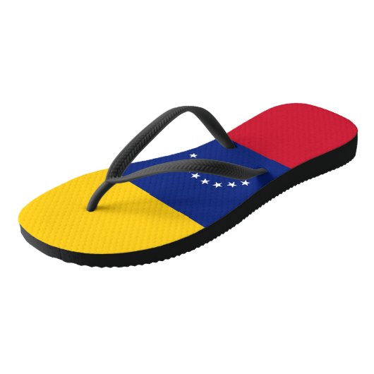 Vlag van Venezuela Teenslippers (Schuin)